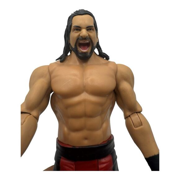 WWE Top Picks Seth Rollins Red Pants Action Figure - Picture 8 of 9